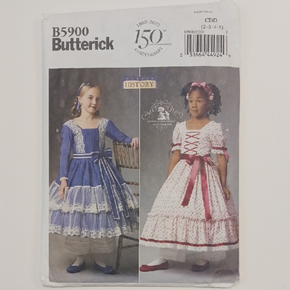 Butterick Kids Historical Costume Pattern B5900
